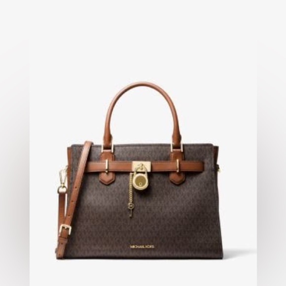 Michael KorsHamilton Medium Logo Satchel